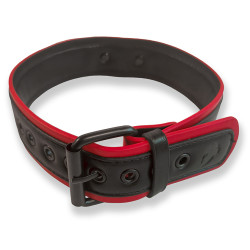Brutus Collier Puppy Collar Noir-Rouge